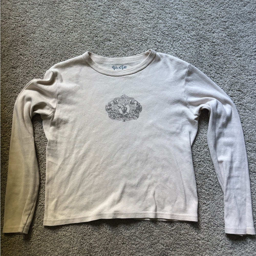 Brandy Melville Long Sleeve Shirt with Graphic